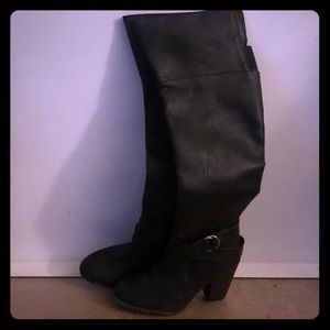 Knee high boots
